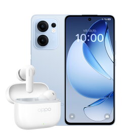 OPPO（オッポ） 【限定BOX】　OPPO Reno13A （8GB/128GB） - アイスブルー（SIMフリー版） 純正イヤホン付き CPH2699ETEK1IB