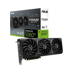 ASUSbGCX[X ASUS PRIME GeForce RTX 5060 Ti (VRAM 16GB) / NVIDIA PCI Express 5.0 OtBbNX{[h PRIME-RTX5060TI-16G