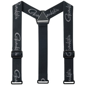 がまかつ サスペンダー 3点式(ブラック) サスペンダー3テンシキ(ブラック) Gamakatsu ズボン吊り