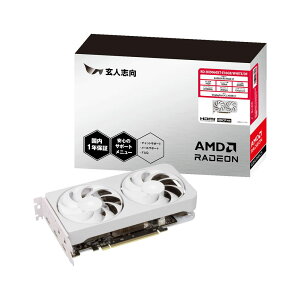 lu lu Radeon RX 9060 XT zCgJ[fAt@ OtBbN{[h (16GB) RD-RX9060XT-E16GB/WH