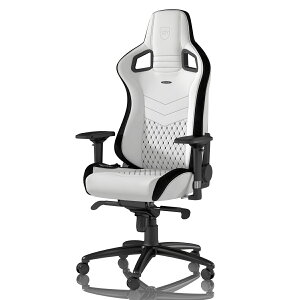 noblechairs �Q�[�~���O�`�F�A EPIC Premium White NBL-PU-WHT-002 �m�[�u���`�F�A�[�Y�@�G�s�b�N�@�v���~�A���z���C�g [NBLPUWHT002]