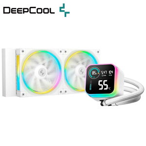 DeepCoolbfB[vN[ ̌^CPUN[[ LQ240 WHizCgj R-LQ240-WHDSMC-G-1