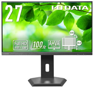ACEI[Ef[^@bI-O DATA tfBXvC(27^/AHVA/FullHD 1920×1080/100Hz/4ms/HDMI/DP/VESA/5Nۏ؁EP_ۏ)(ubN) ACI[f[^ LCD-D2S-FV[Y t[X^CX^h LCD-D272SA-F