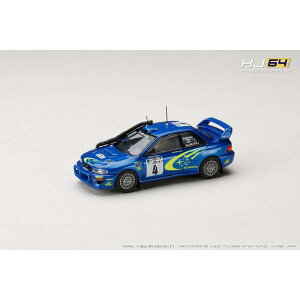 �z�r�[�W���p�� 1/64 SUBARU IMPREZA WRC 2000 #4(SAFARI)�yHJR646041F�z �~�j�J�[