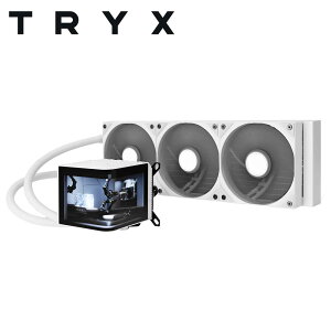 TRYXbgCGbNX PANORAMA 360mm AIO Liquid Cooler L^AMOLEDfBXv[ ȈՐCPUN[[izCgj L-P360N-DS3M-G1W