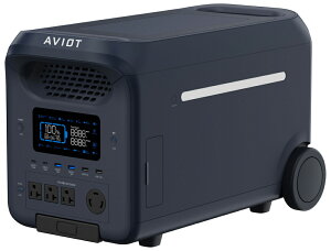 AVIOT |[^ud 2560Wh ACo̓RZg4 USB-Co͓ lCr[ PS-F3000 AVIOT POWER PIECE PS-F3000 [PSF3000]