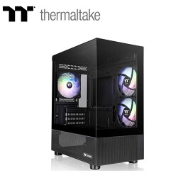 Thermaltake｜サーマルテイク ミニタワー型PCケース View 170 TG ARGB （ブラック） CA-1Z4-00M1WN-00