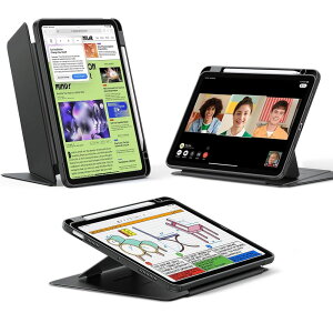 ESR Flip}OlbgP[X yVz_[ iPad Air 13C` M3/M2i2025/2024jΉ (Black) 1B21500103