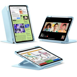ESR Flip}OlbgP[X yVz_[ iPad Air 13C` M3/M2i2025/2024jΉ (Sky Blue) 1B21500203