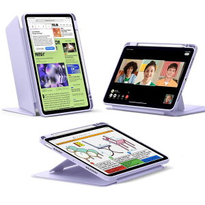 ESR Flip}OlbgP[X yVz_[ iPad Air 13C` M3/M2i2025/2024jΉ (Purple) 1B21500303