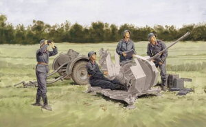 �h���S�����f�� �y�Đ��Y�z1/35 WW.II �h�C�c�R 2cm �΋�@�֖C �C�� w/Sd.Ah.51�g���[���[�yDR6368�z �v�����f��