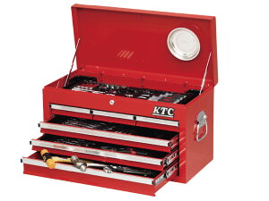 KTC(京都機械工具) 9.5sq 工具セット チェストタイプ 68点組 SK36813XB