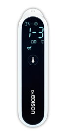 エジソンママ 非接触体温計【額用】【充電式】 KJT0307 KJC Dr.EDISON 振動式体温計 PRO-M [KJT0307]