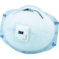 3M 使い捨て式防じんマスク 活性炭入り 8577 DL2 排気弁付き(10枚入) 8577 DL2 スリーエム