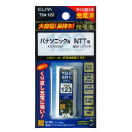 ELPA 大容量長持ち充電池 TSA-123 [TSA123]