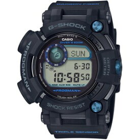 カシオ 【国内正規品】G-SHOCK（ジーショック）　MASTER OF G　FROGMAN ソーラー電波　メンズタイプ GWF-D1000B-1JF [GWFD1000B1JF]【返品種別A】