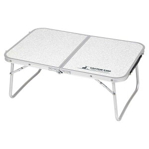 キャプテンスタッグ ラフォーレ アルミ薄型FDテーブル 60×40cm UC-514 CAPTAIN STAG