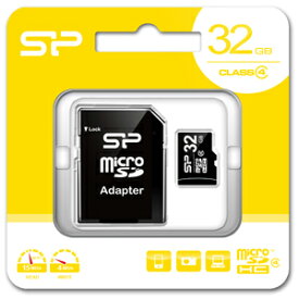 SP-MCSDHC32GB4 SiliconPower（シリコンパワー） microSDHCメモリカード 32GB Class4