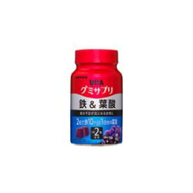 UHA グミサプリ 鉄＆葉酸 30日分 UHA味覚糖 グミサプリテツ＆ヨウ30