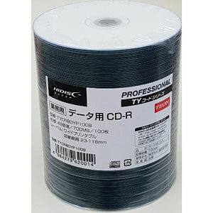 HIDISC f[^pCD-Rm48{Ή /700MB /CNWFbgΉ /v^uiCh/zCgj /100n nCfBXN TYCR80YP100B