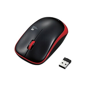 �G���R�� 2.4GHz���C�����X IR LED�}�E�X 3�{�^�� �ȓd�� ���b�h ENELO M-IR07DRRD