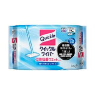 クイックルワイパー 立体吸着ウエットシート 香りが残らないタイプ（32枚入） 花王 クイツクルWP Rウエツ…