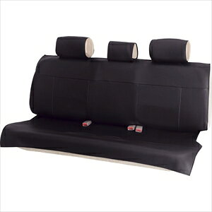 BONFORM シートカバー(Mサイズ ブラック) 4364-09BK グランドレザー リヤ(枕3個)