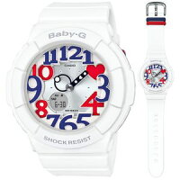 BGA-130TR-7BJF カシオ 【国内正規品】BABY-G　White Tricolor Series デジアナ時計　レディースタイプ [BGA130TR7BJF]【返品種別A】