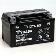 台湾ユアサ バイク用バッテリー【電解液注入・充電済】[他商品と同時購入不可] YTX7A-BS
