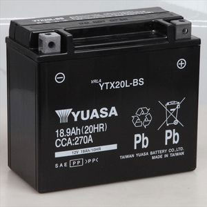 台湾ユアサ YTX20L-BS (バイク用バッテリー) 価格比較 - 価格.com