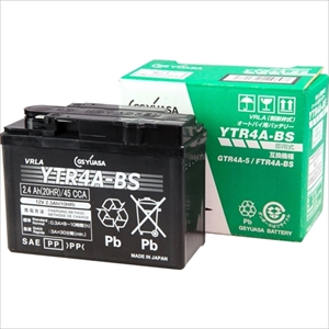 YTR4A-BS GSユアサ バイク用バッテリー 電解液注入 特価品コーナー☆ 他商品との同時購入不可 充電済 毎日激安特売で 営業中です
