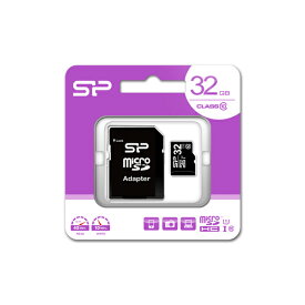 SP-MCSDHC32GB10 SiliconPower（シリコンパワー） microSDHCメモリーカード 32GB Class10 UHS-I