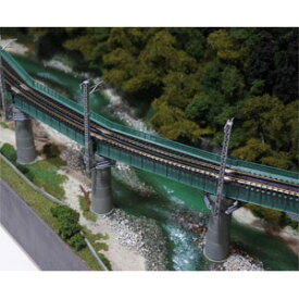 ［鉄道模型］カトー (Nゲージ) 20-823 ユニトラック カーブ鉄橋セット R448-60°(緑)