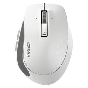 �o�b�t�@���[ Bluetooth3.0 5�{�^�� ���w��BlueLED�}�E�X �É� S�T�C�Y�i�z���C�g�j Premium Fit BSMBB500SWH