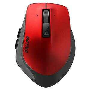 �o�b�t�@���[ Bluetooth3.0 5�{�^�� ���w��BlueLED�}�E�X �É� M�T�C�Y�i���b�h�j Premium Fit BSMBB500MRD
