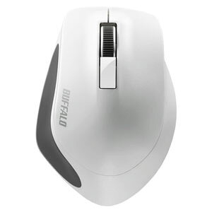 �o�b�t�@���[ 2.4Ghz���C�����X�}�E�X BlueLED���w��/�É�/3�{�^�� M�T�C�Y�i�z���C�g�j Premium Fit BSMBW300MWH