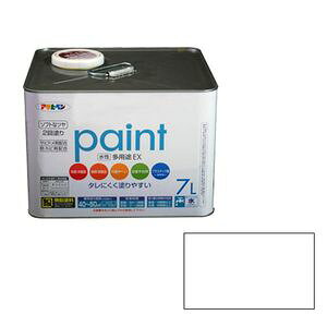 アサヒペン 水性多用途EX 7L(白) スイセイタヨウトEX7L W