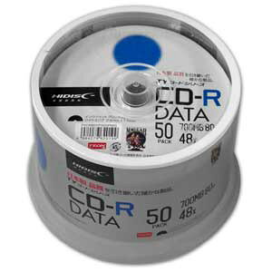 HIDISC f[^pCD-Rm48{Ή /700MB /CNWFbgΉ /v^uiCh/zCgj /50n TYCR80YP50SPMG