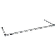 ルミナス コの字バー (幅121.5×奥行46cm) 25KWB1245 Luminous レギュラーシリーズ ポール径25mm専用【※…
