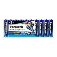 パナソニック アルカリ乾電池単3形 20本パック LR6NJ/20SW Panasonic EVOLTA NEO [LR6NJ20SW]