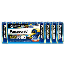 LR6NJ/20SW パナソニック アルカリ乾電池単3形 20本パック Panasonic EVOLTA NEO [LR6NJ20SW]