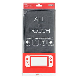 �A���T�[ �ySwitch�zSwitch�p ALL in POUCH�i�O���[�j [ANS-SW008GY]