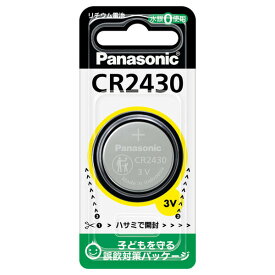 CR-2430P パナソニック リチウムコイン電池×1個 Panasonic CR2430 [CR2430P]