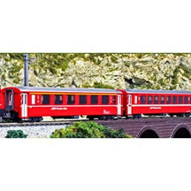 ［鉄道模型］カトー 【再生産】(Nゲージ) 10-1414 アルプスの赤い客車 Ew I 4両増結セット