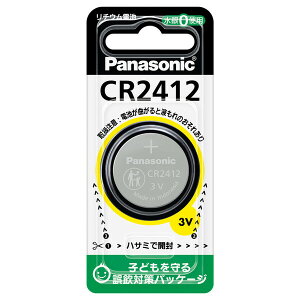 �p�i�\�j�b�N ���`�E���R�C���d�r×1�� CR-2412P Panasonic CR2412 [CR2412P]