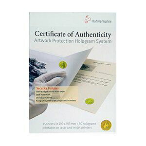 n[l~[ n[l~[iؖzOVXe Hahnemuhle Certificate of Authenticity iؖzOVXe 430454