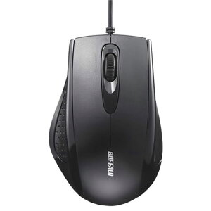 �o�b�t�@���[ USB�L�� IR LED���w���}�E�X 3�{�^���^�C�v�i�u���b�N�j BSMRU050BK