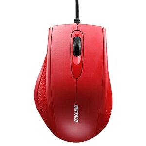 �o�b�t�@���[ USB�L�� IR LED���w���}�E�X 3�{�^���^�C�v�i���b�h�j BSMRU050RD