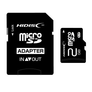 HIDISC microSDJ[h 2GB HDMCSD2GCLJP3 nCfBXN