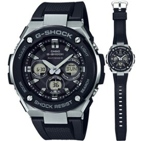 カシオ 【国内正規品】G-SHOCK(ジーショック) G-STEEL Gショック　ソーラー電波時計　メンズタイプ GST-W300-1AJF [GSTW3001AJF]【返品種別A】